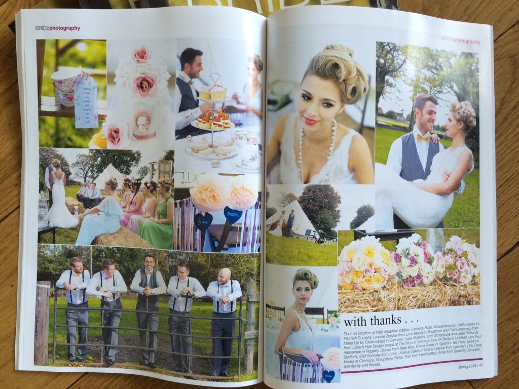 LovePhotoStaffs's tweet image. #publishedagain #staffordshirebride