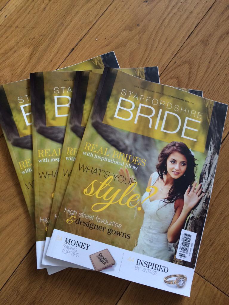 LovePhotoStaffs's tweet image. #publishedagain #staffordshirebride