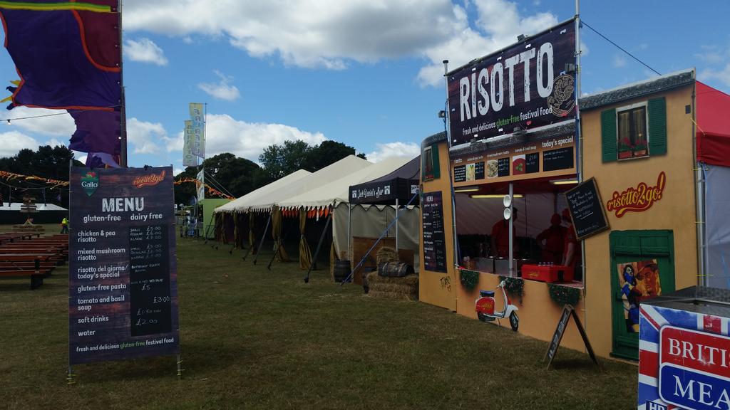 The rain has stopped and the sun has come out at Ramblin' Man in Maidstone. Have a rocking rice day!,