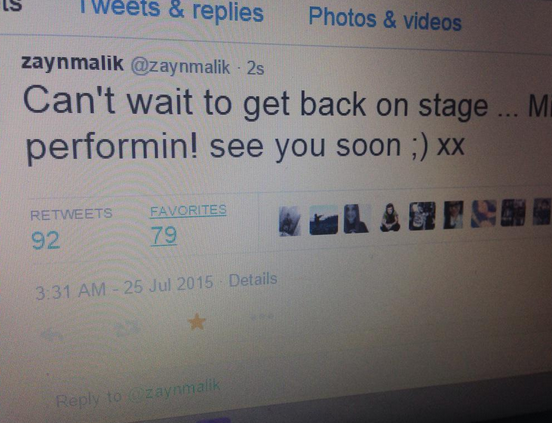 KUMARENGHARRY's tweet photo. zayn deleted this tweet? wTFHDGASHGDA SOMEPNE HIOLD MR http://t.co/Cw16Sa6ewy