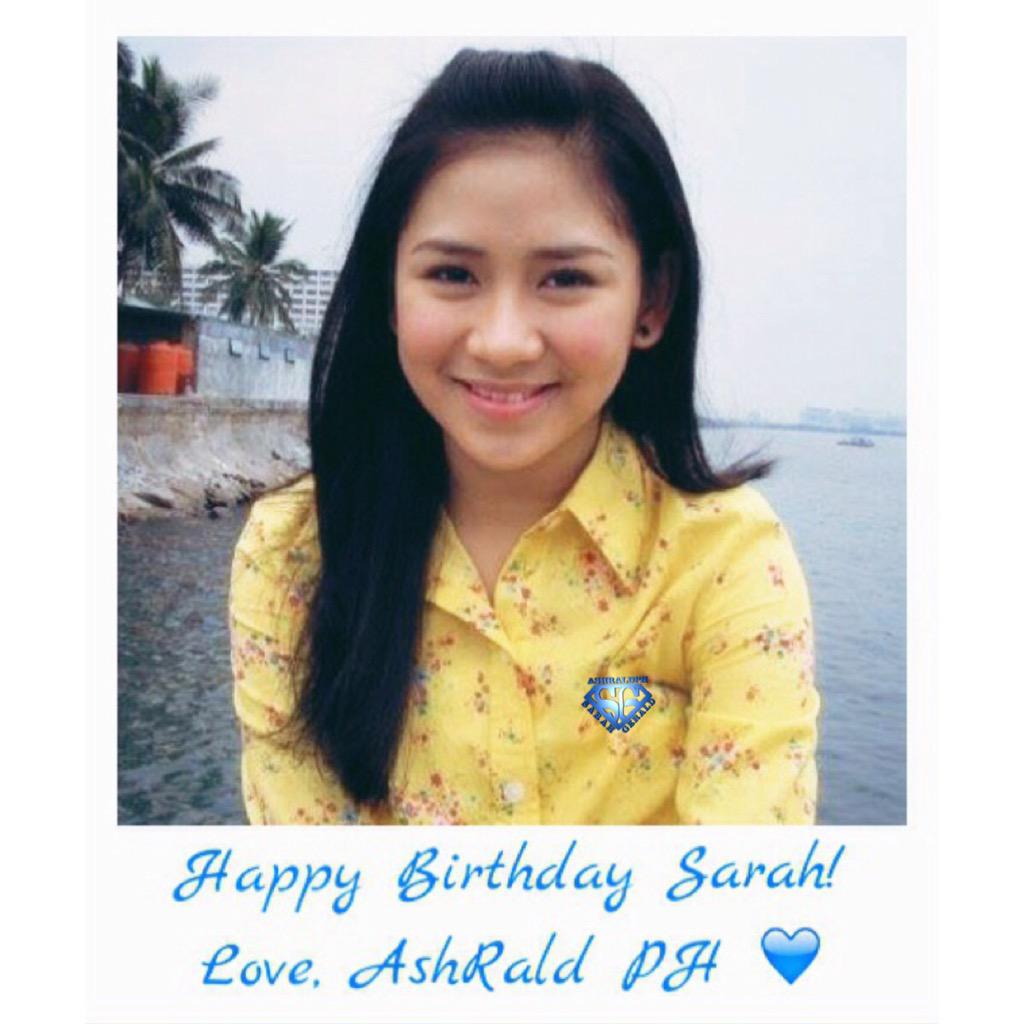 Our Baby girl just turned 27! God Bless you we love you! 

Happy Birthday Sarah Geronimo 