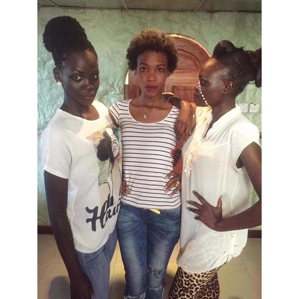 Evalopa's tweet photo. My girls are ready. #FFAP2015 #festivaloffashionandartsforpeace #SouthSudan http://t.co/5QMBn9Bk1X