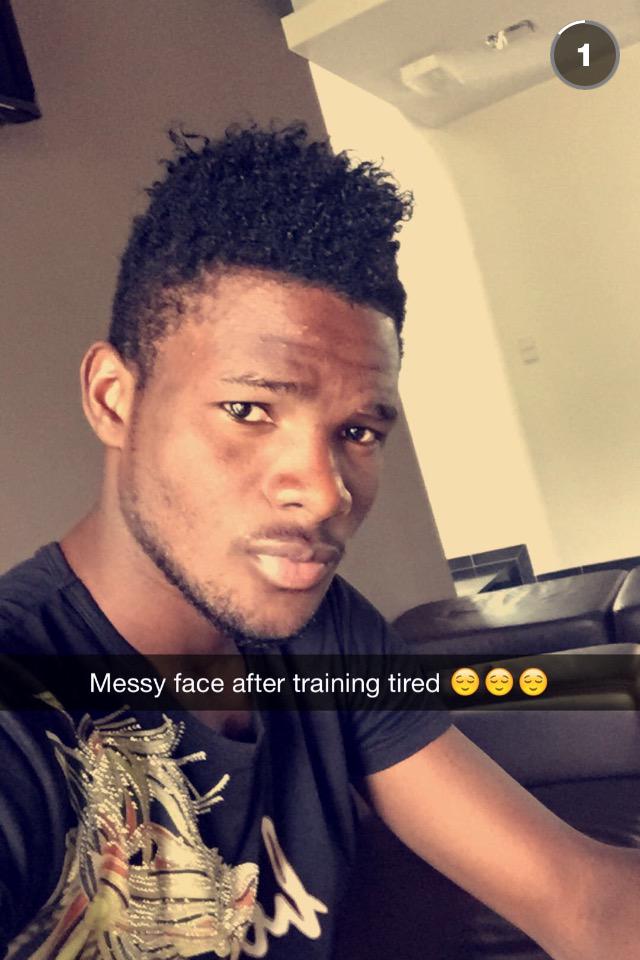 AMalannee's tweet image. Snap de Benjamin Tetteh 👌🏻⚽️🔴🔴