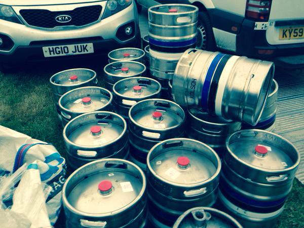 ExportKolson's tweet image. Emergency delivery of Kolson Export @ExportKolson for our friends York Brewery at Deer Shed Festival @DeerShed