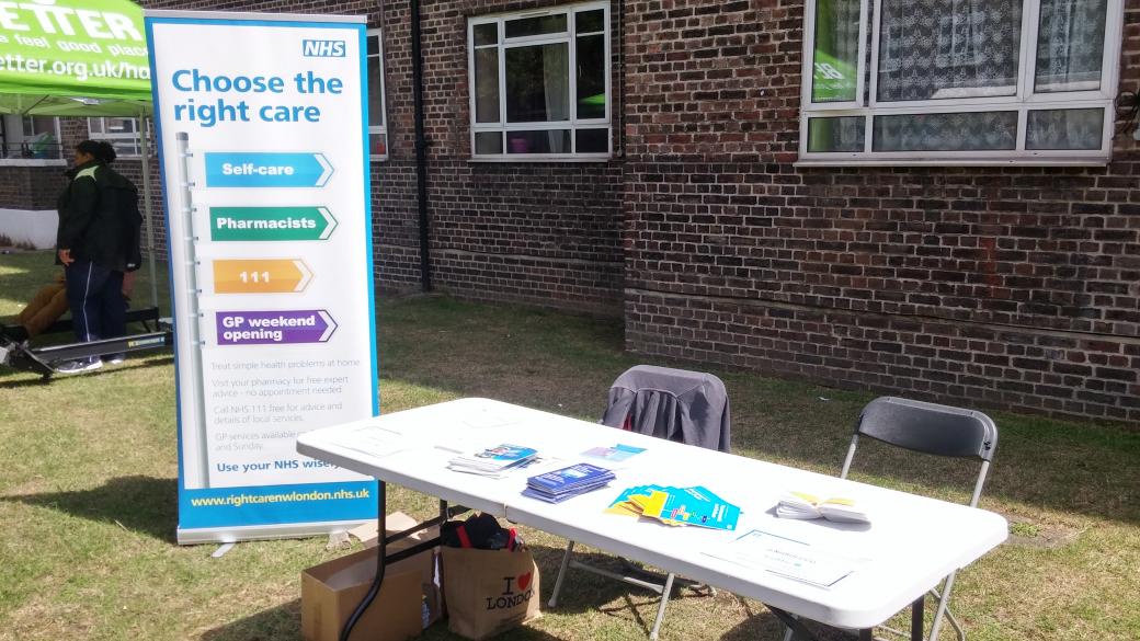 NHSHFCCG's tweet image. Come and visit us at the Health and wellbeing part of the w12 festival #choosetherightcare #HFengage