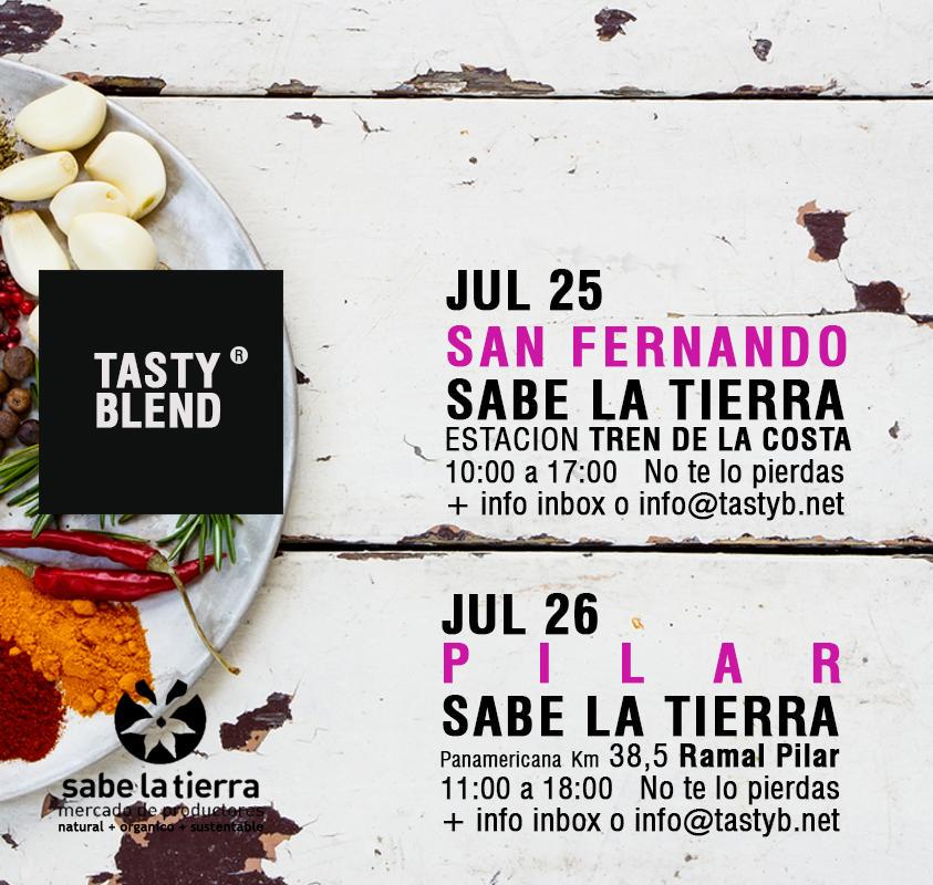 tasty_blend's tweet image. Ya estamos yendo a @sabelatierra #Sanfer vení por tus #comprasresponsables #organicas y #sinconservantes #tastyblend