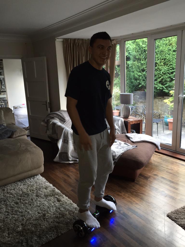 FrazierKay's tweet image. MY SWEGWAY ARRIVED