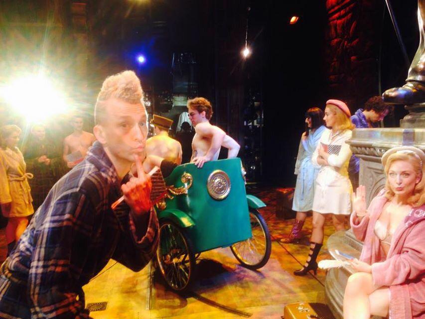 WestEndBares's tweet photo. Take a look at the @WickedUK cast getting ready to bare all for the #WEBcalendar #westendbares http://t.co/OpTiJm2APW