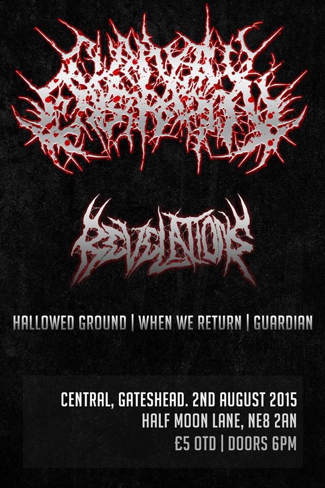 Just been announced for this in Gateshead with Chainsaw Castration! #SLAMS