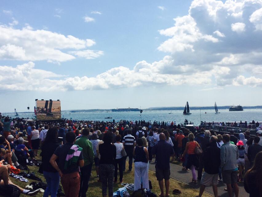 SamanthaDayTill's tweet image. Amazing view @acwspmth  and there off 2nd race @Bermuda #racetobermuda @goshpr