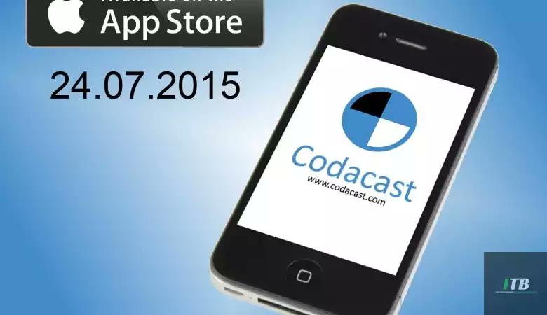 ITB_News's tweet photo. Codacast App for iPhone Launched http://t.co/a4bmdrcBD3 #Codacast #iPhone http://t.co/wKeaH8eroi
