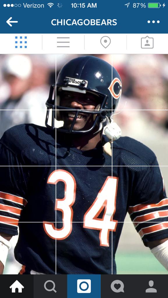 Happy Birthday to the late great legend Walter Payton aka Sweetness 