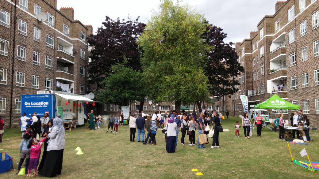 NHSHFCCG's tweet image. The health and welling part of w12 festival.  Come and see us to discover how you can #choosetherightcare