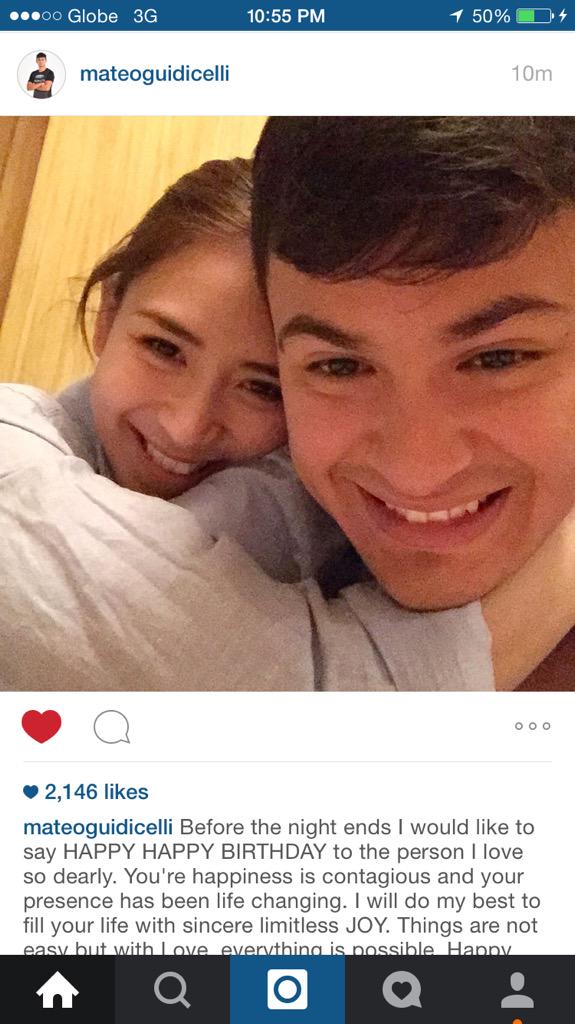 Ang sweet   nakakamatay na kilig to! Yung nangingisay ka sa kilig!!! Happy Birthday Sarah Geronimo 