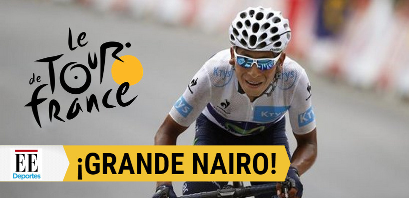 elespectador's tweet photo. Nairo Quintana, segundo en el Tour de Francia 2015 💛💛💛http://t.co/yuX7lhUxOI

#TDF2015 #OrgulloColombiano http://t.co/d54scgrso1