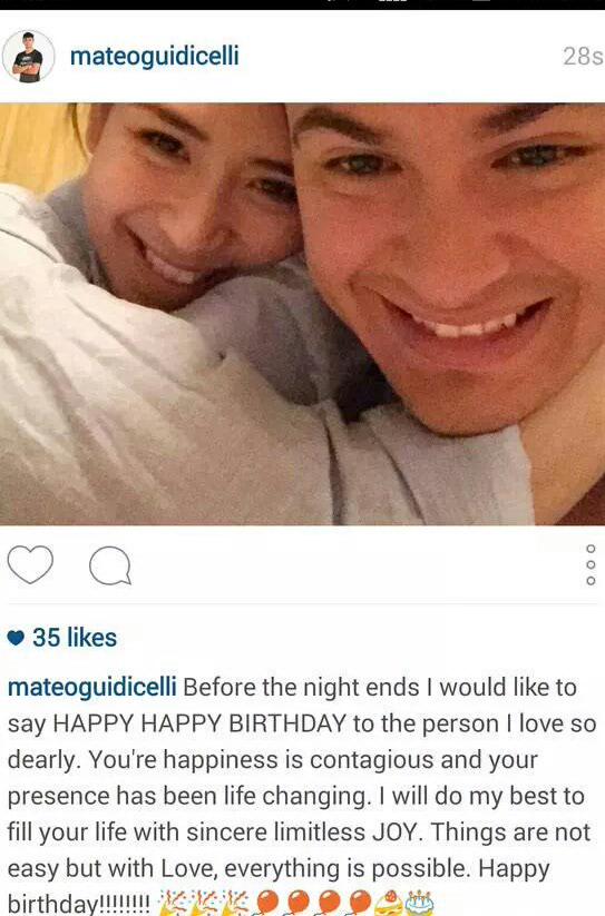 Grabe na\to so much kilig Happy Birthday Sarah Geronimo 
