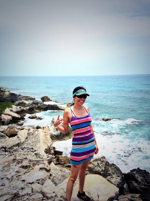 peace & love from #IslaMujeres #Mexico I had such a lovely time there! #islandlife #MistressKora #PrincessKora