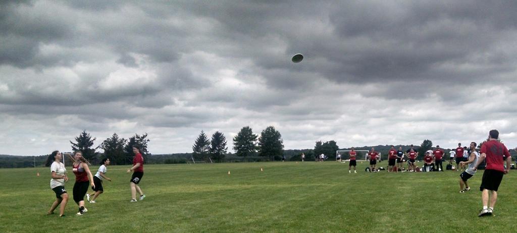 BUDAChatter's tweet image. It's a perfect day for a little ultimate.