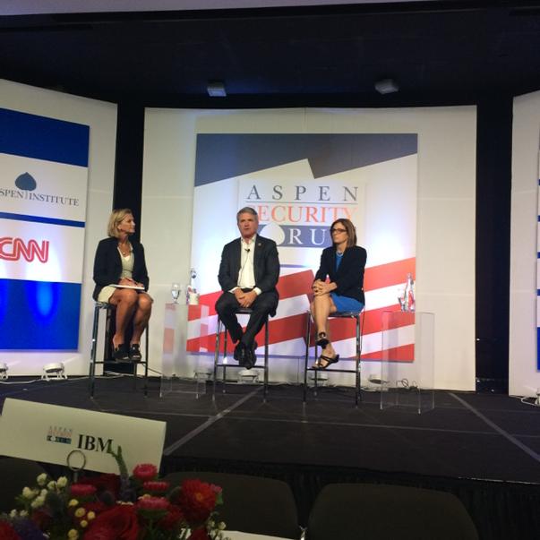 Great conversation on a view from Capital Hill with Congressional reps McCaul &amp; McSally @ #aspensecurity