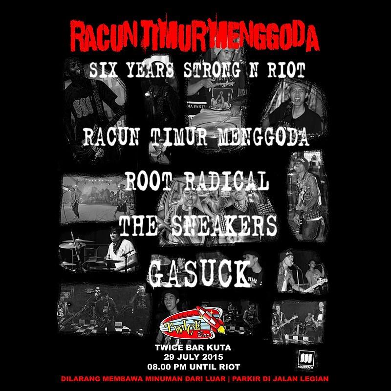 Mari mrapat kalian semua, kita party...
Anniversary band rider kami ....