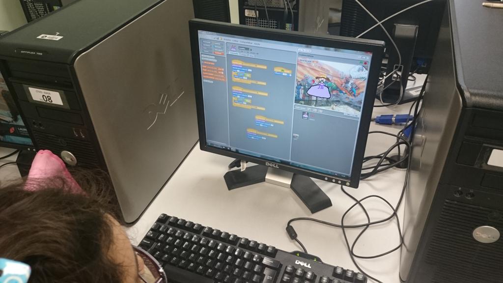 mcastroinfo's tweet image. Mais uma turma de Scratch no TDC4KIDS #TheDevConf