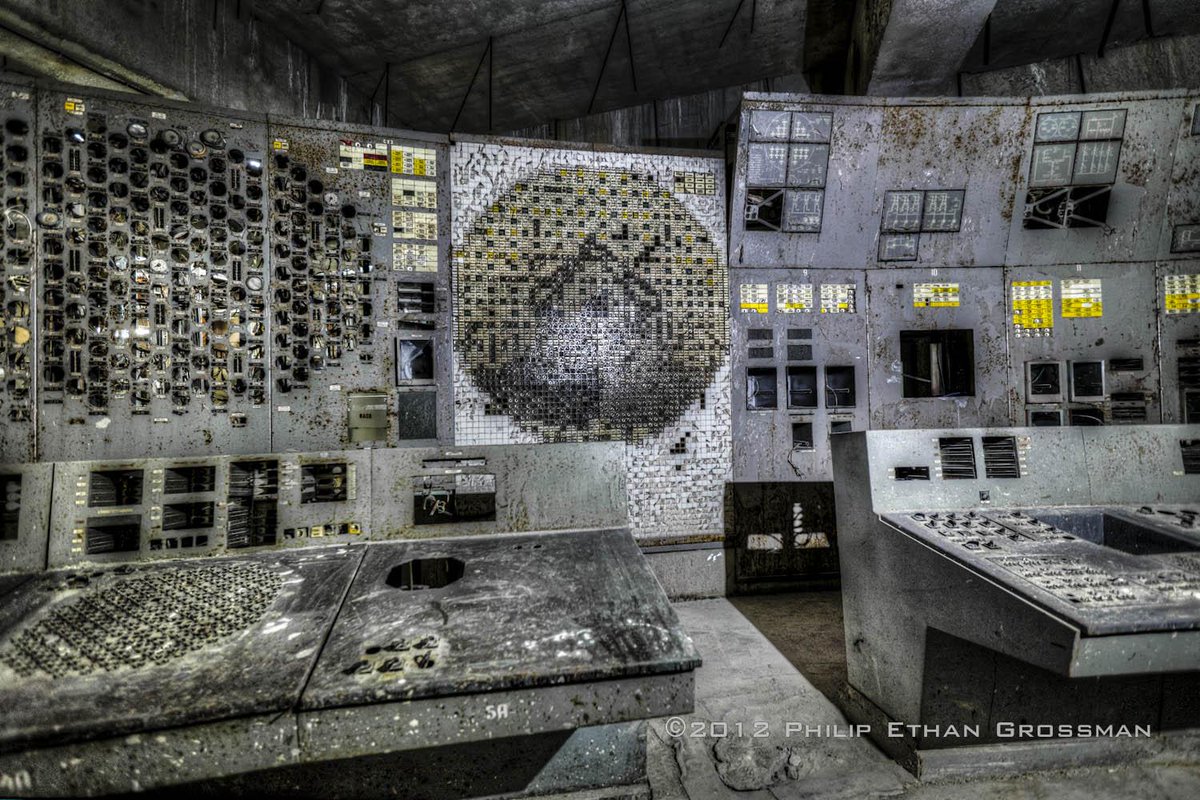 Philip Grossman on Twitter: "Control Room #Chernobyl ...