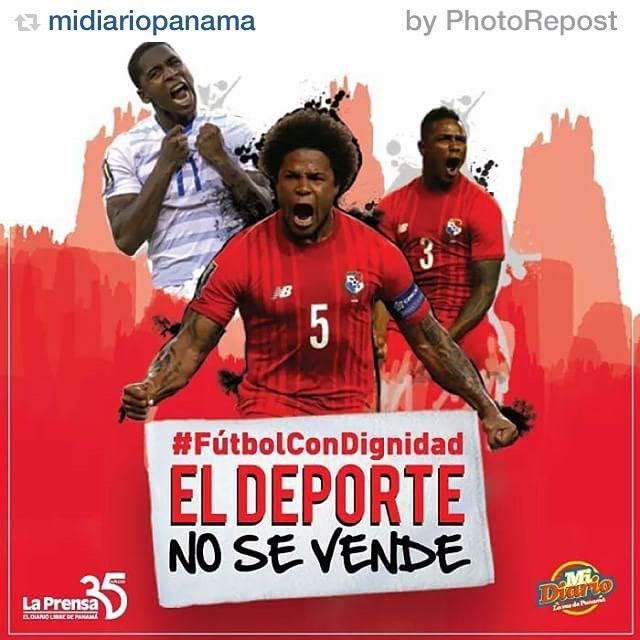#VivaPanama by <a href="/midiariopanama/">Mi Diario Panamá</a> "Gracias a todos por hacer de #FutbolConDignidad tendencia todo el día. Ya los medio…