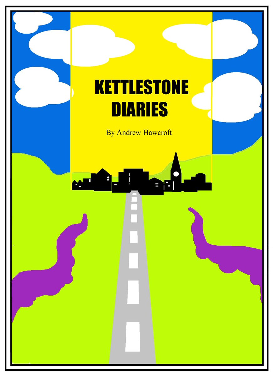 The cover for KETTLESTONE DIARIES, 7th of my 13 Kindle novels (see blog) #arthuralevine #scholastic #fantasy #books