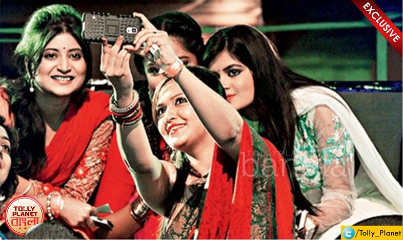 Tolly_Planet's tweet photo. #Selfie Snap #StarJalsha Actress #SandiptaSen, #RooshaChatterjee, #MadhumitaSarcar &amp; #PriyankaSarkar #RT Fans :) http://t.co/NNVgd8zdmw