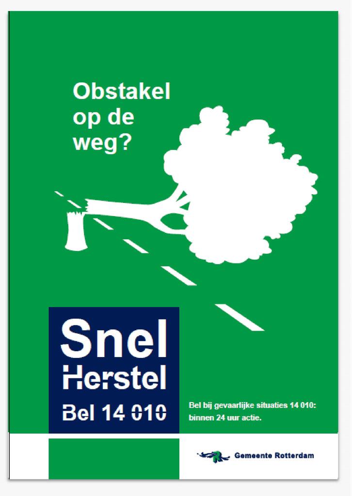 Ruim 125 meldingen omgevallen #bomen/afgebroken takken! <a href="/Stadsbeheer010/">Stadsbeheer010</a> heeft nu meeste situaties veilig gesteld!