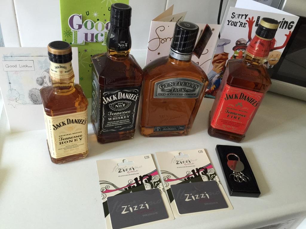 Leaving Presents and cards from my colleagues at <a href="/Downham2393/">TESCO  Downham 2393</a> thank you sooooooo much.... Now where do I start!! 😍😍