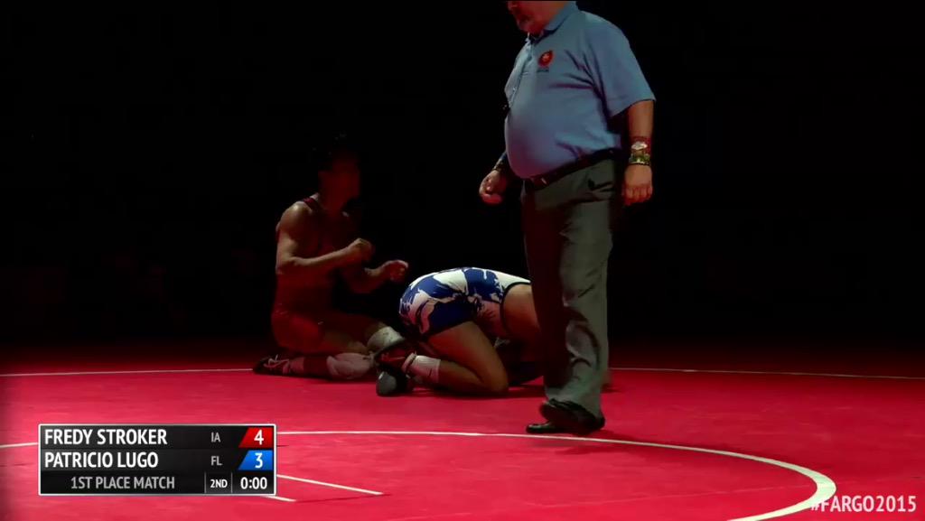 IAwrestle's tweet image. Congrats to Fredy Stroker on bring that stop sign back to Iowa! National Freestyle Champ!! #fargo2015
