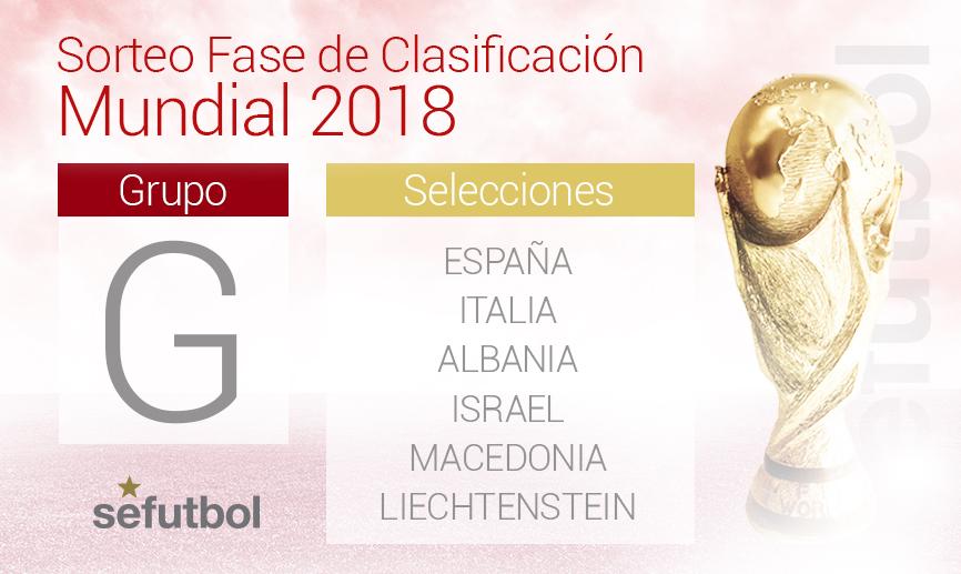 SEFutbol's tweet photo. ¡AQUÍ ESTÁ! ¡Nos vamos al Grupo G en el #SorteoPreliminar para #Rusia2018! ¡Estos son nuestros rivales! http://t.co/jz0vQN61eU