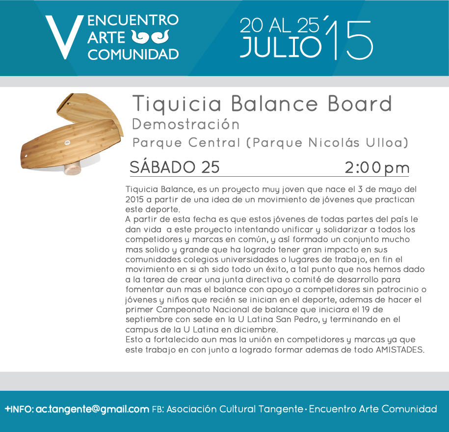 _tangente's tweet photo. Balance Board a las 2pm en el Parque Central de Heredia, como parte de las actividades del #VEAC http://t.co/tp6wewCWhr