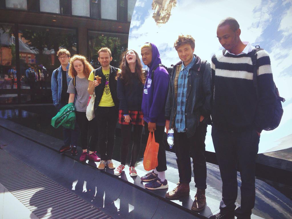 transmission_rh's tweet photo. #Roundhouse on tour! In #Nottingham today with @sparethepoets for #Saysumthin9 - poetry, slams, spoken word &amp; more! http://t.co/rBTisGguJT