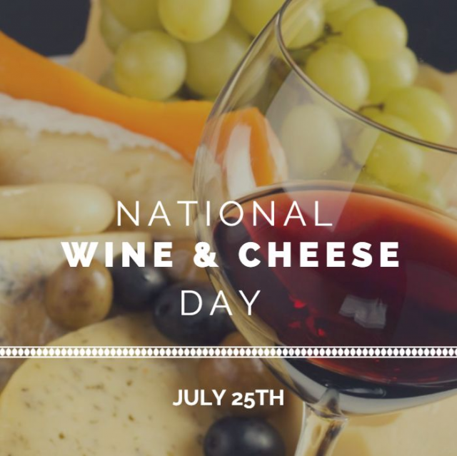It's like this day was invented for us! #NationalWineandCheeseDay