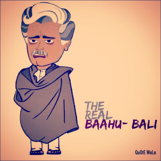 QuOtEwALa's tweet photo. #thakur #sholay #baahubali #nohands #epic #yehhaathmujhededthakur #baahu-Bali #bollywood http://t.co/hTDgUI4ynw
