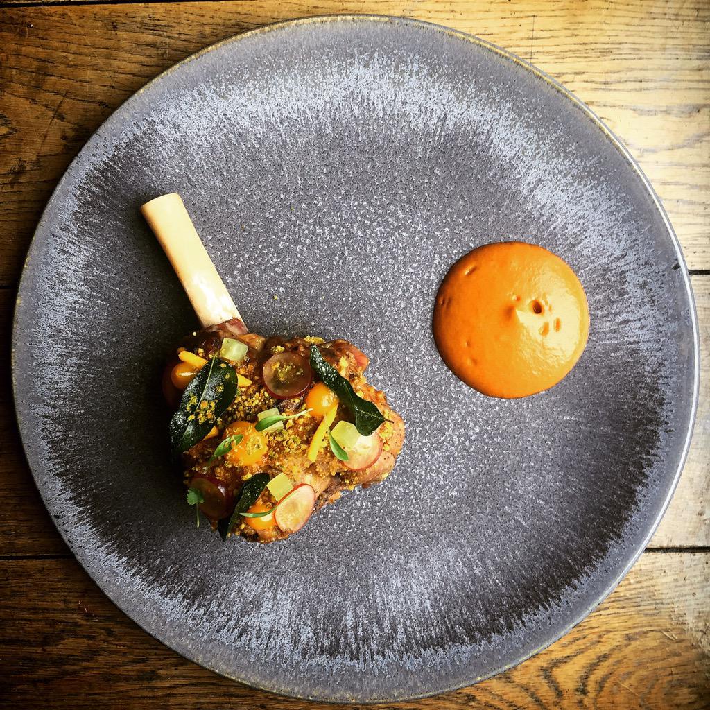 ChefDanielW's tweet photo. Wood roasted Masala lamb shank http://t.co/MtodKMJVAc
