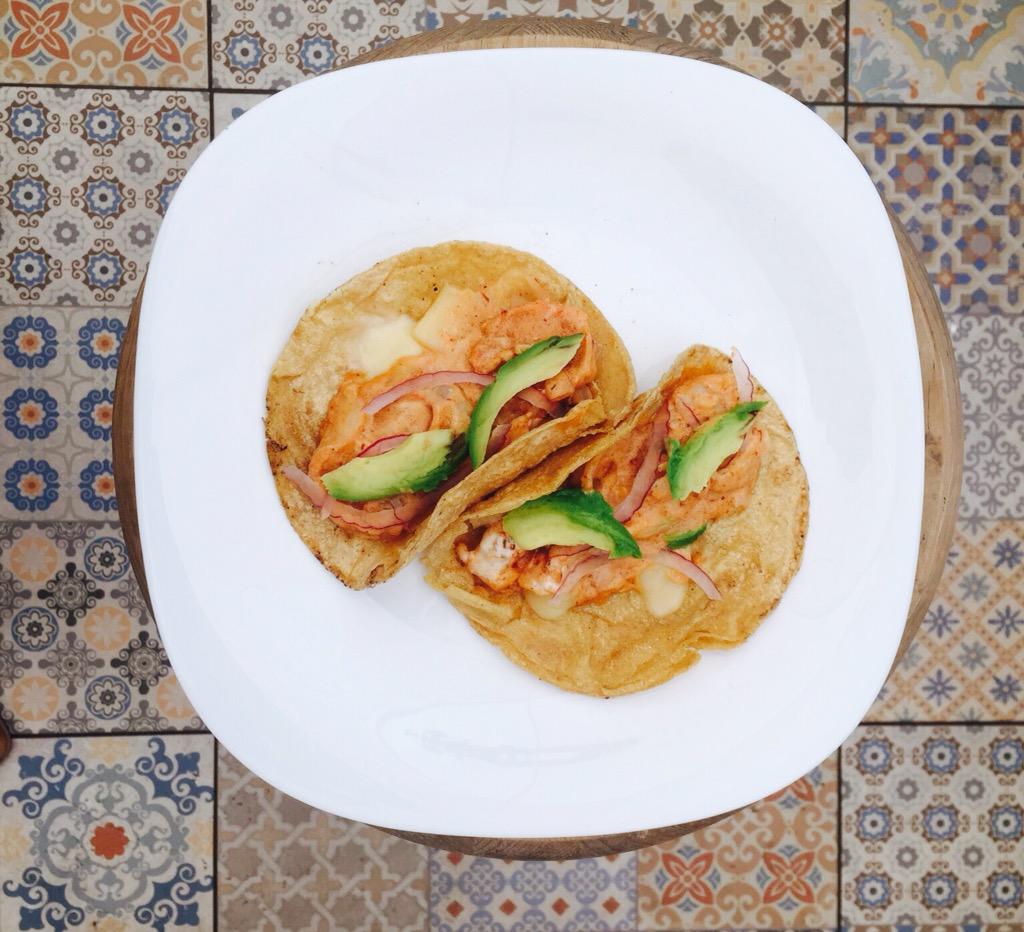 CantinitaPop's tweet photo. Taquitos de camarón al chipotle Deliciosos! #futbolencantinita #sabaditopop #keepitpop @restaurantecafe @RomaCondesa http://t.co/gNNOijt2Co