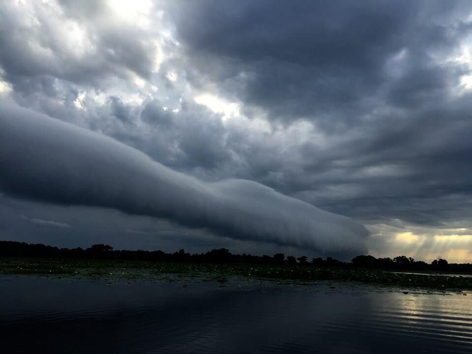 StandAlonePhoto's tweet photo. Photo credit: "David Cooksey" Took this at  the Rez. This morning 
@heathersophiawx @FirstAlertMS @DaveRobertsTV http://t.co/2l6WwMJKFB
