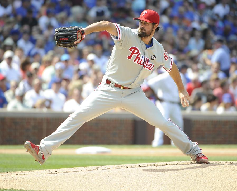espn's tweet photo. Cole Hamels completes the no-no against Chicago!

First time in 50 years the Cubs have been no-hit. http://t.co/NIS7ms0MhM