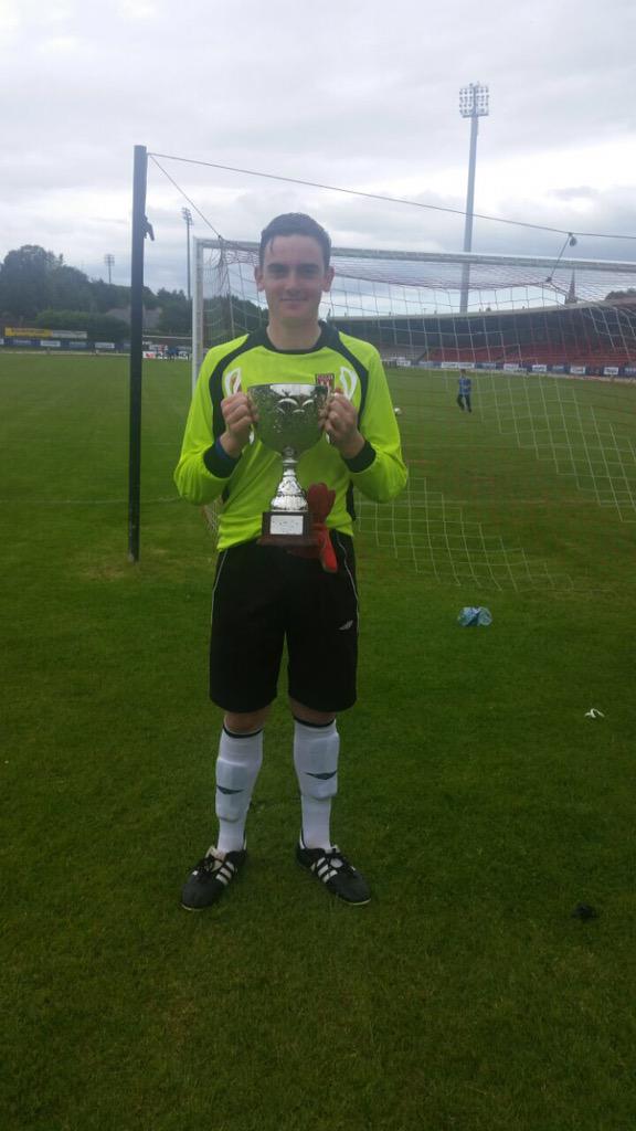 M_McGuinness_SF's tweet photo. Congratulations to Derry Colts winners of the Foyle Cup.Great to be in the Brandywell today to see them win.#Tiarnan http://t.co/IIP1NjCogp