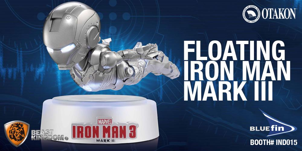 BeastKingdomEN's tweet photo. Floating #IronMan available this weekend at @otakon booth IND015 http://t.co/TUPuMnf9TU
