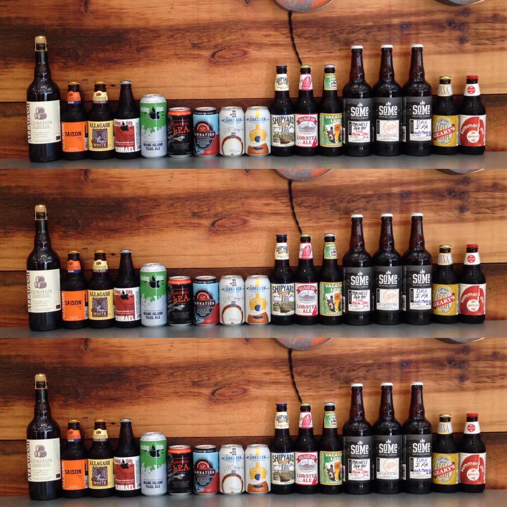 HandysMarket's tweet photo. Looking for some great Maine craft beer? Look no further! We have a wide selection from all over the state. http://t.co/RareTtpTlO