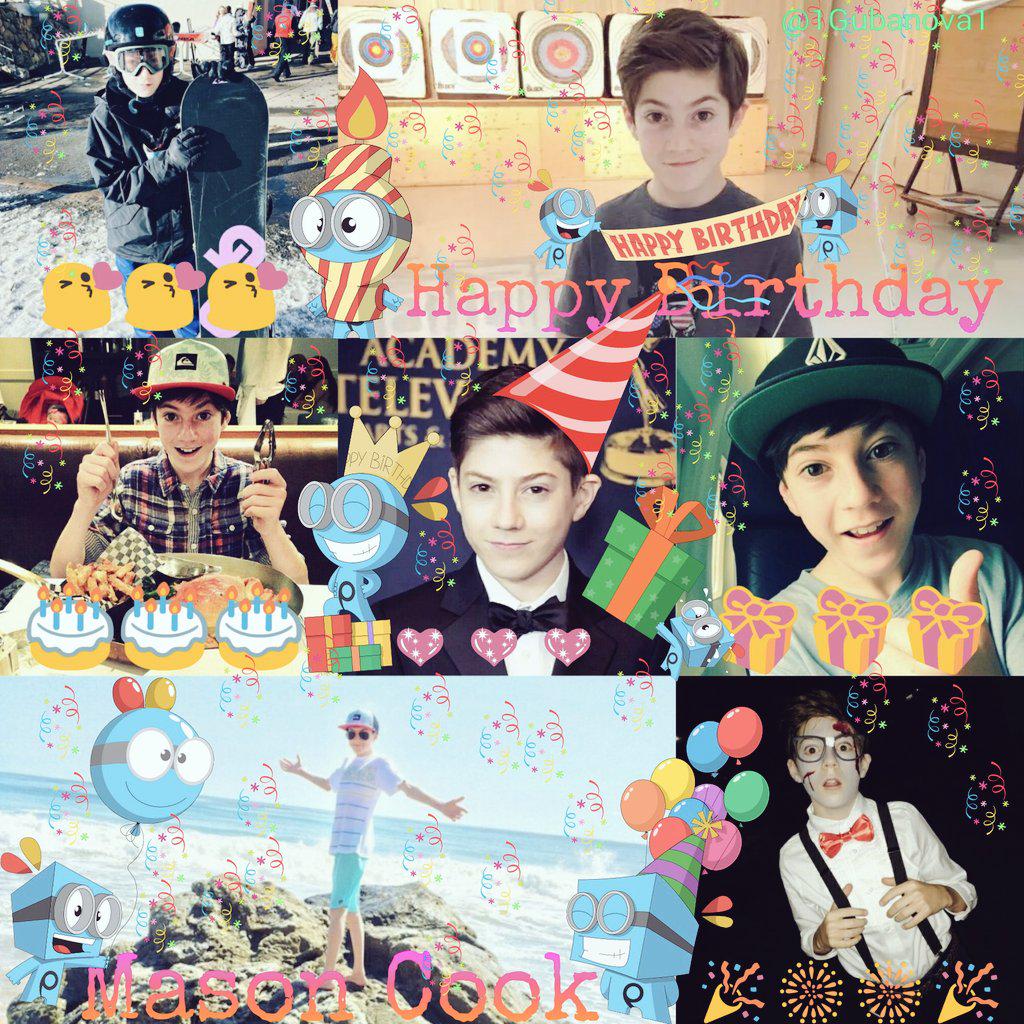 TMicheleYoder's tweet image. Happy Birthday, @masoncook Ilysm. One of the best actors out there. Please notice and RT!!!