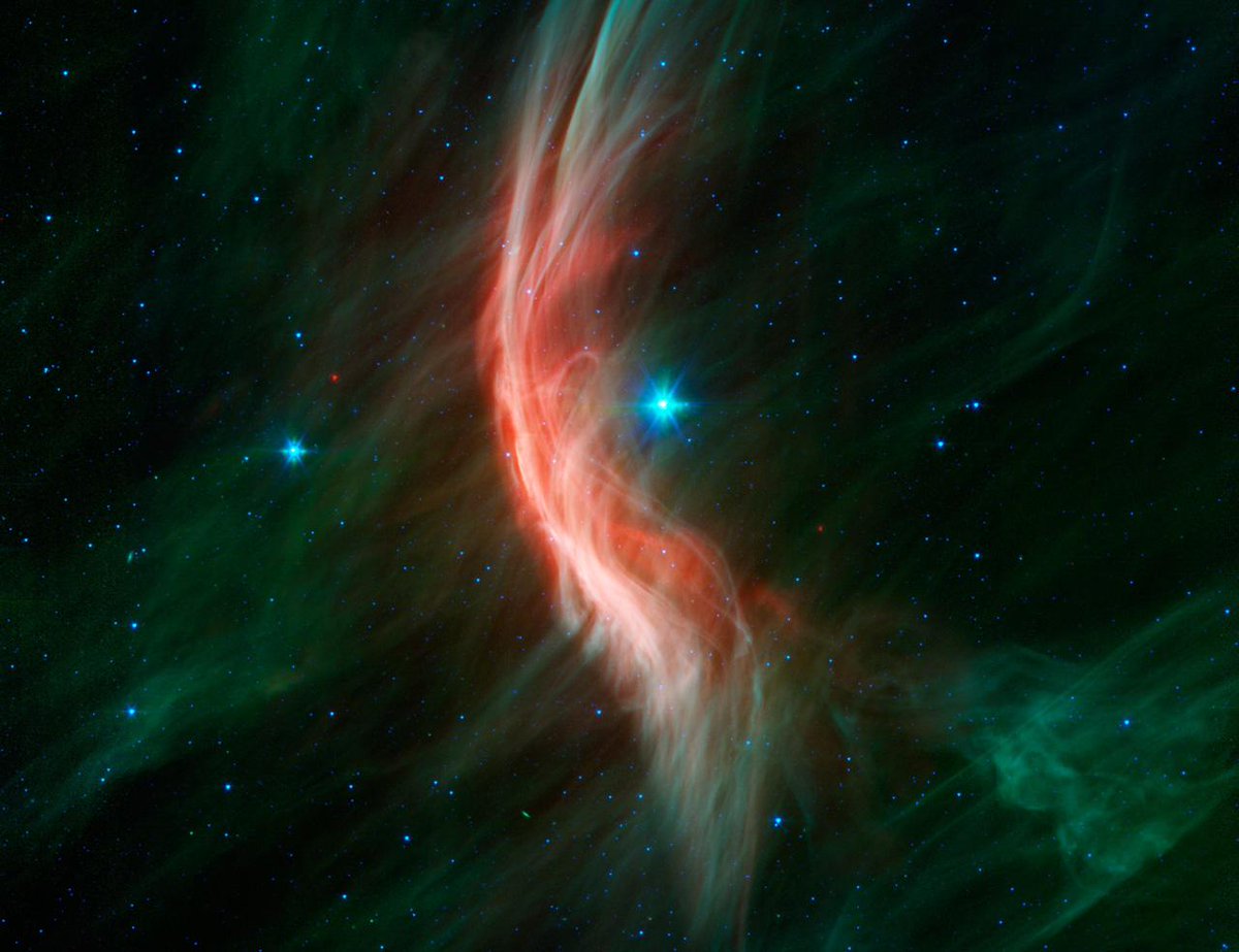 SkyImageLab's tweet image. About 460 light-years away, #ZetaOph is 65,000 times more luminous than the Sun. bit.ly/1GiByLE