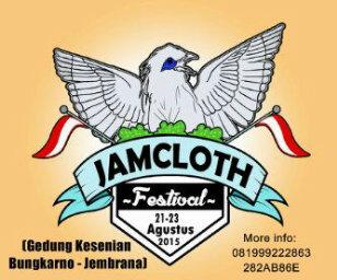 @agusdwipkaka : Jamcloth Fest 21-23 Agustus 2015 Tower Jembrana. Open regist band 081916155934/2175E2E6
