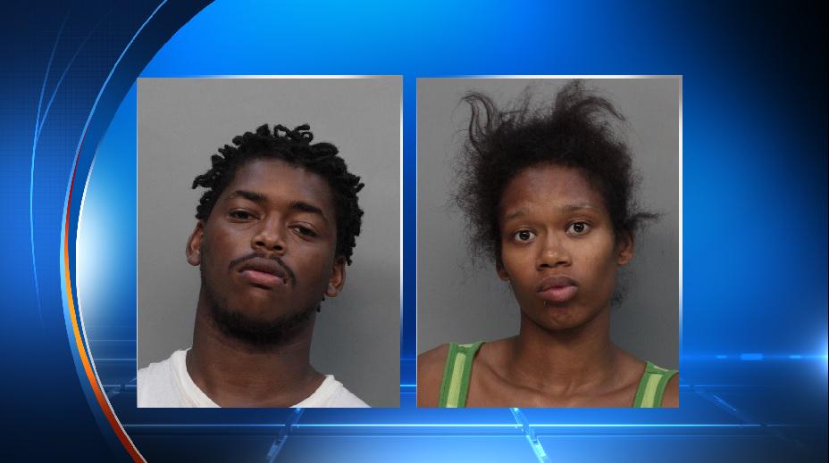 Police say 2 people that crashed into a bus bench in North Miami have been arrested.  bit.ly/1CXfzPV http://t.co/2V3z1R5VXN