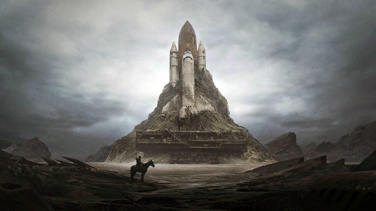 ZaibatsuPlanet's tweet photo. "White Castle" by Yuri Shwedoff #art #space http://t.co/4ZERwA8r0R