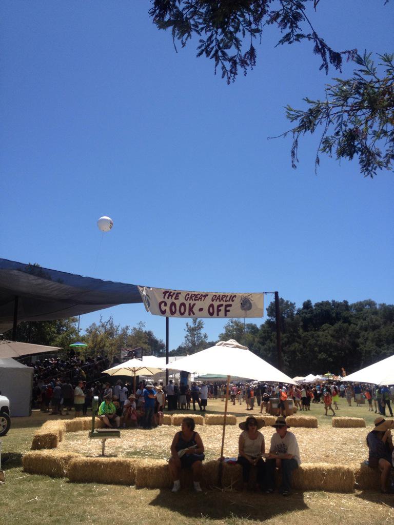joelriddell's tweet photo. Tastes like home! @GilroyGarlicFes #garlicfest15 #DiningAround http://t.co/Yq7F2UzURr